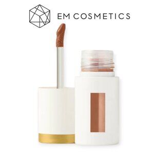 Em Cosmetics Everglass Lip Dew Tea Caramel Gloss NWT